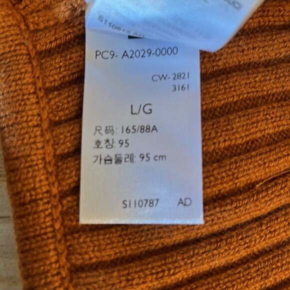 Levi’s Crop Top Rust Brown Large - Picture 4 of 5